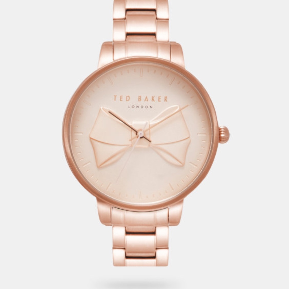 Ted Baker Rose Gold Bow Face Watch